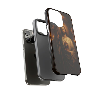 San Judas Phone Case Saint Jude Catholic Saint Religious Art Portrait Tough