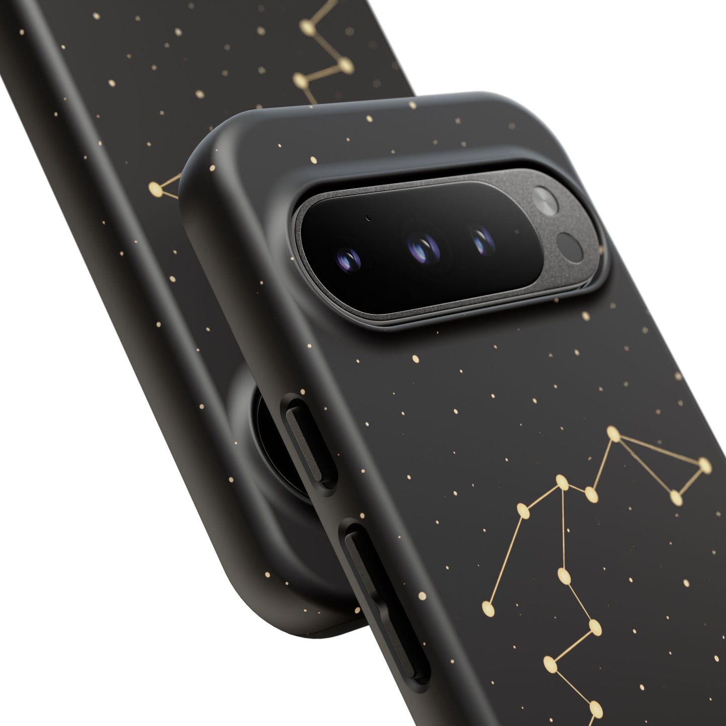 Aquarius Zodiac Constellation Phone Case – Luxe Gold Celestial Cover