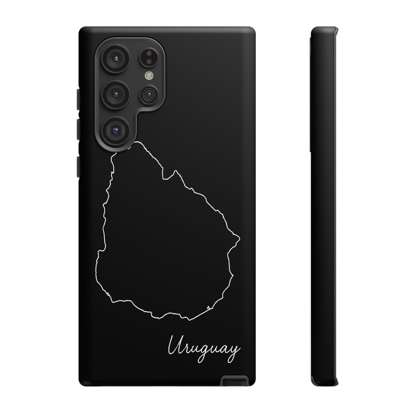 Uruguay Outline Phone Case – Minimal Country Map Tough Case (iPhone, Samsung, Pixel)