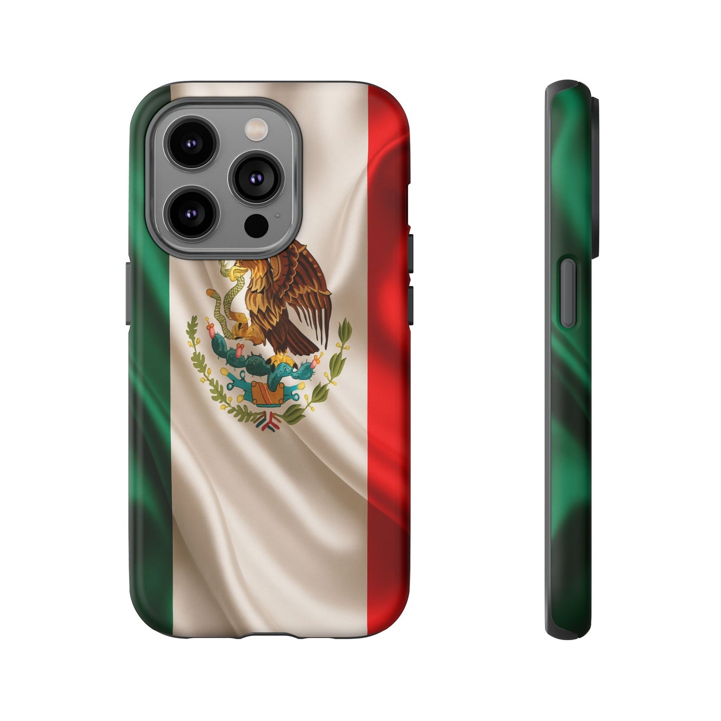 Mexico Flag Phone Case | Mexican Pride iPhone & Samsung Case | Tricolor Aesthetic Tough Protective Cover