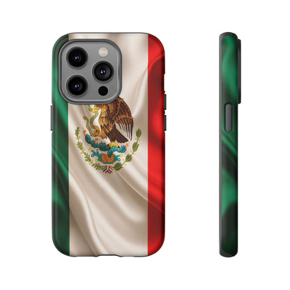 Mexico Flag Phone Case | Mexican Pride iPhone & Samsung Case | Tricolor Aesthetic Tough Protective Cover
