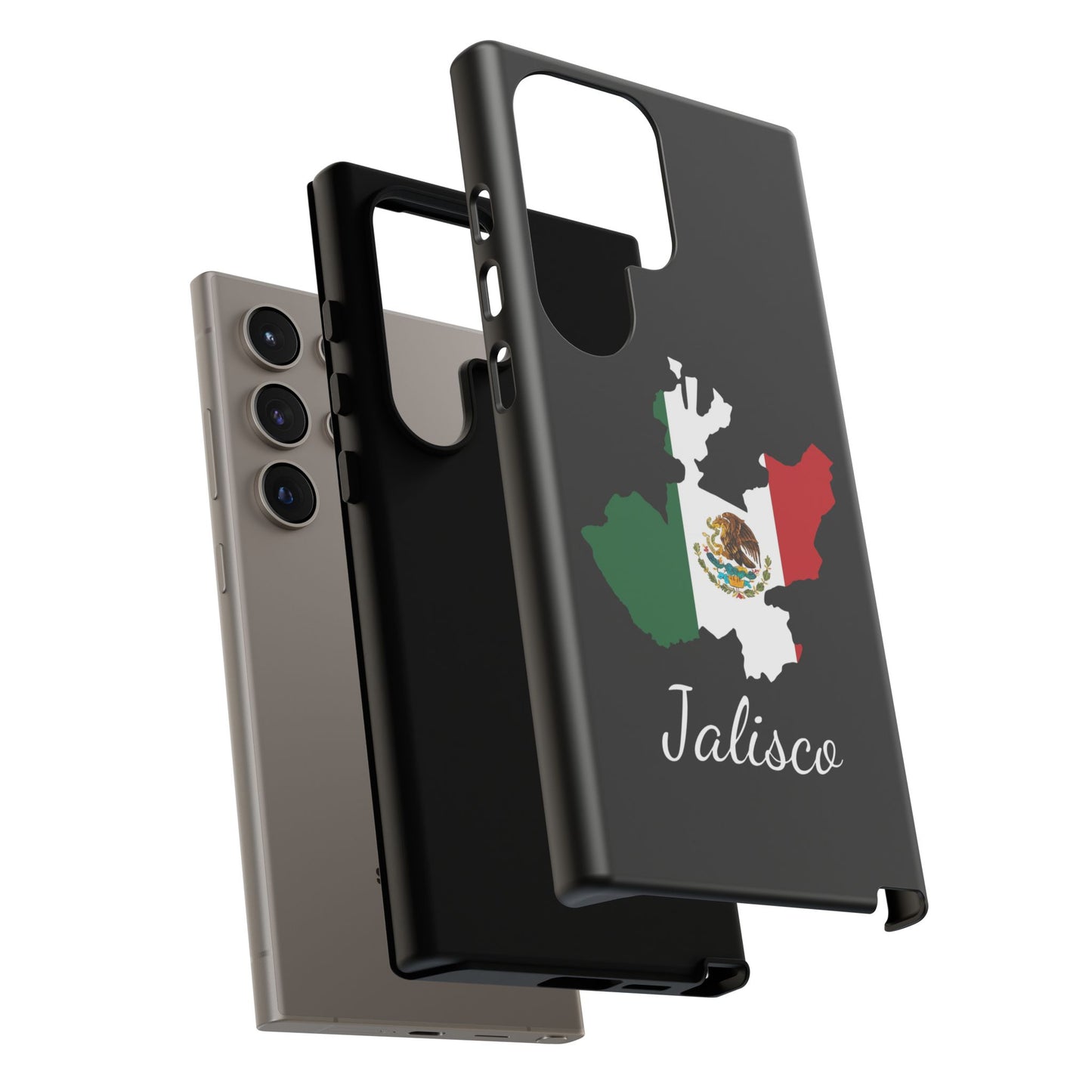 Jalisco Mexico Flag Map Phone Case | Mexican American Pride Tough Case for iPhone & Samsung
