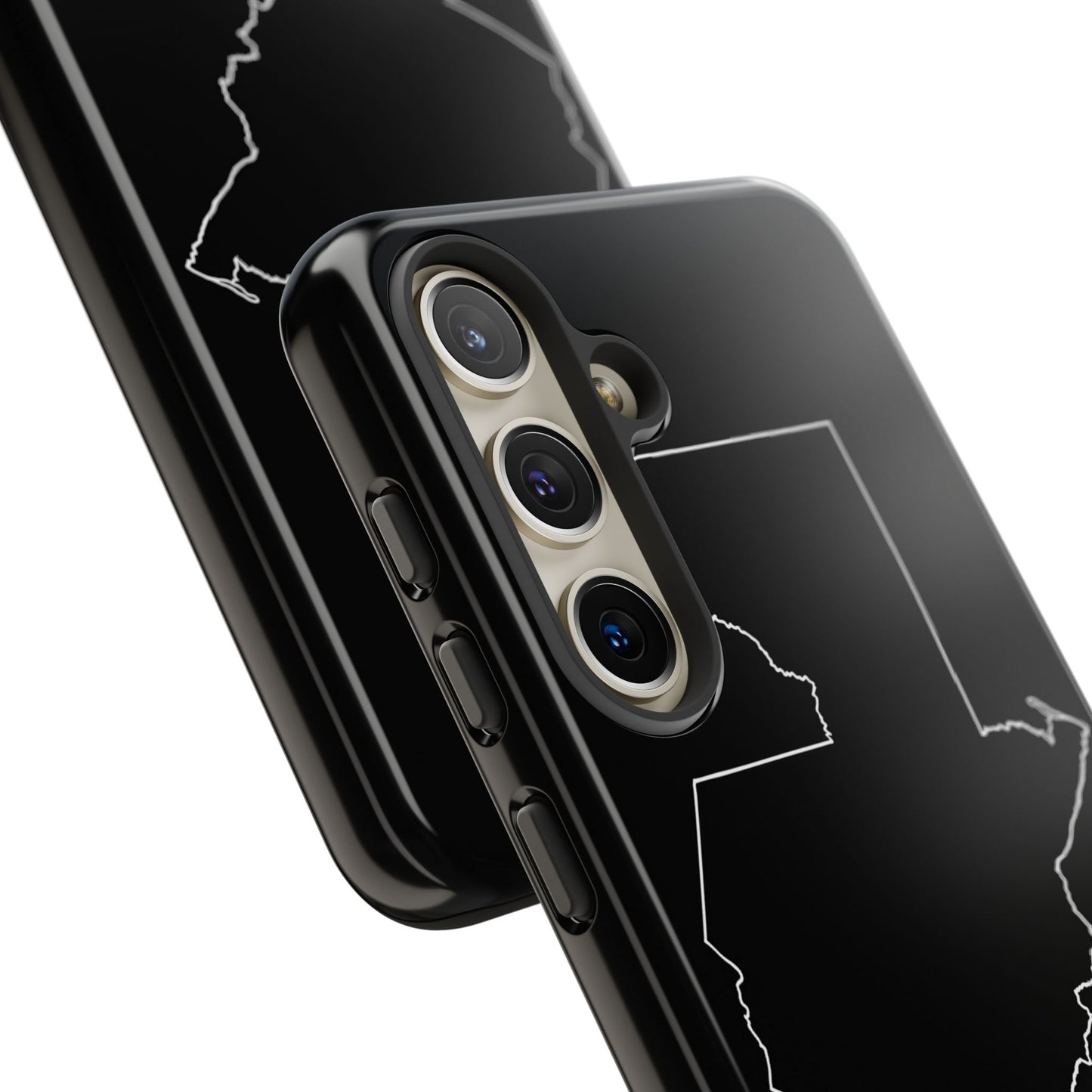 Guatemala Outline Phone Case – Minimal Country Map Tough Case (iPhone, Samsung, Pixel)
