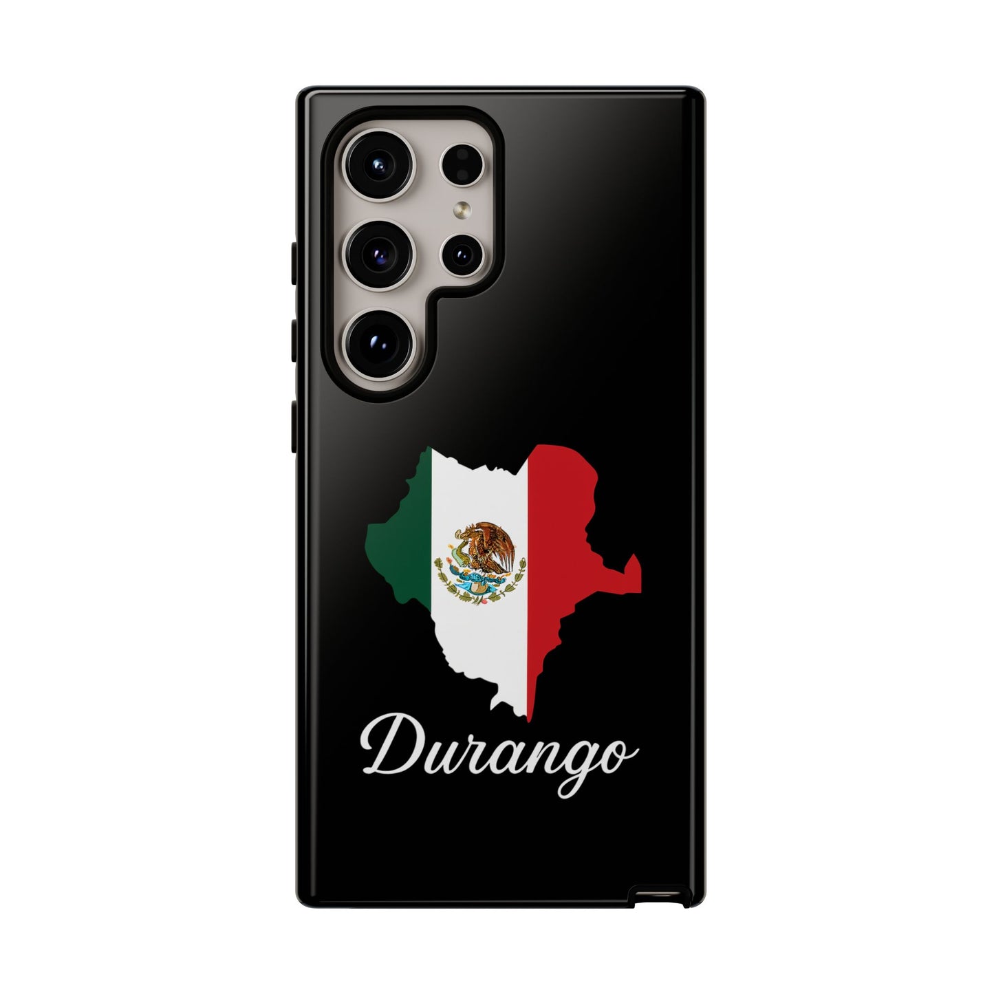 Durango Mexico Flag Map Phone Case | Mexican American Pride Tough Case for iPhone & Samsung