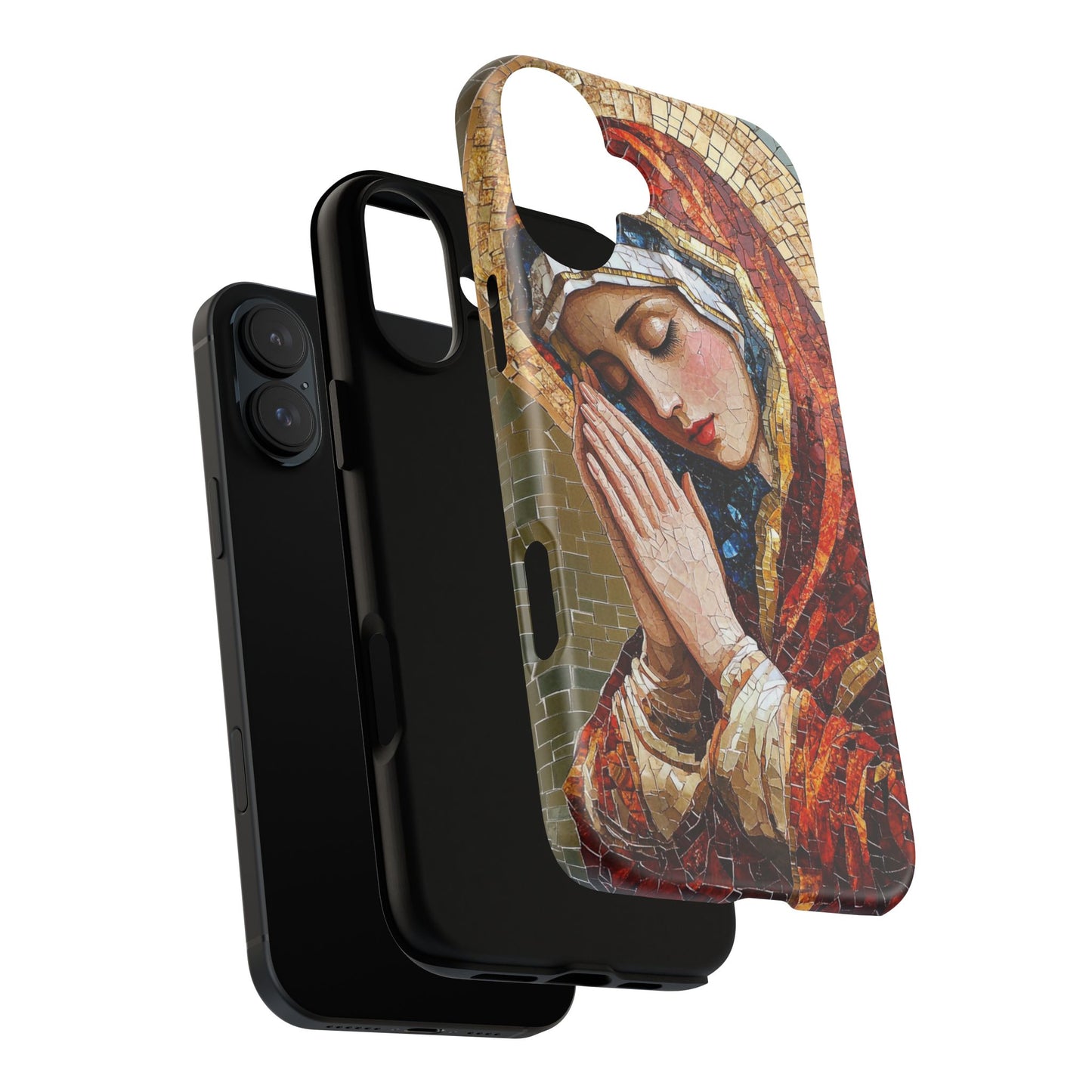 Virgin Mary Phone Case, Catholic Phone Case, Christian Aesthetic Case, Religious iPhone Case, Saint Art Case, Faith Gift