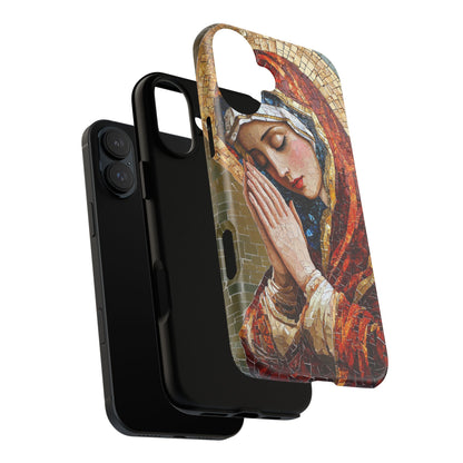 Virgin Mary Phone Case, Catholic Phone Case, Christian Aesthetic Case, Religious iPhone Case, Saint Art Case, Faith Gift