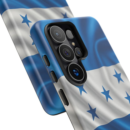 Honduras Flag Phone Case | Honduran Pride Blue & White Flag iPhone & Samsung Tough Protective Case