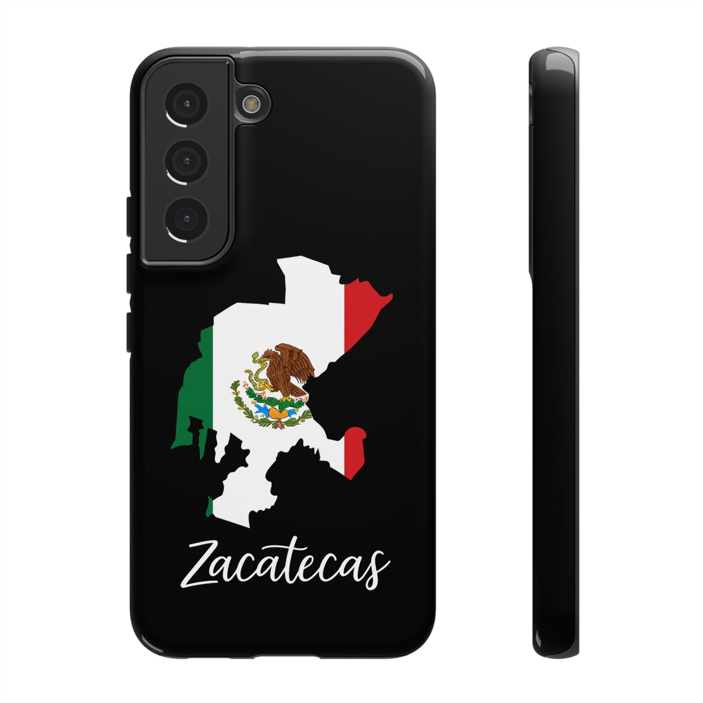 Zacatecas Mexico Flag Map Phone Case | Mexican American Pride Tough Case for iPhone & Samsung
