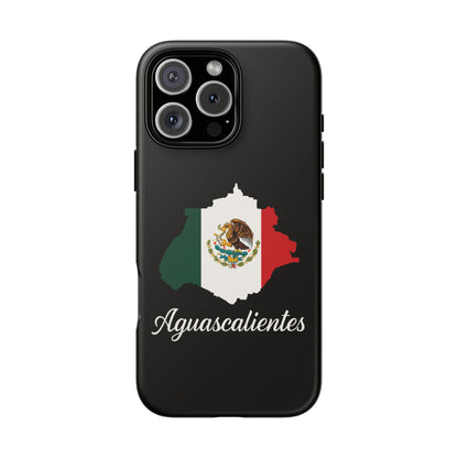 Aguascalientes Mexico Flag Map Phone Case | Mexican American Pride Tough Case for iPhone & Samsung