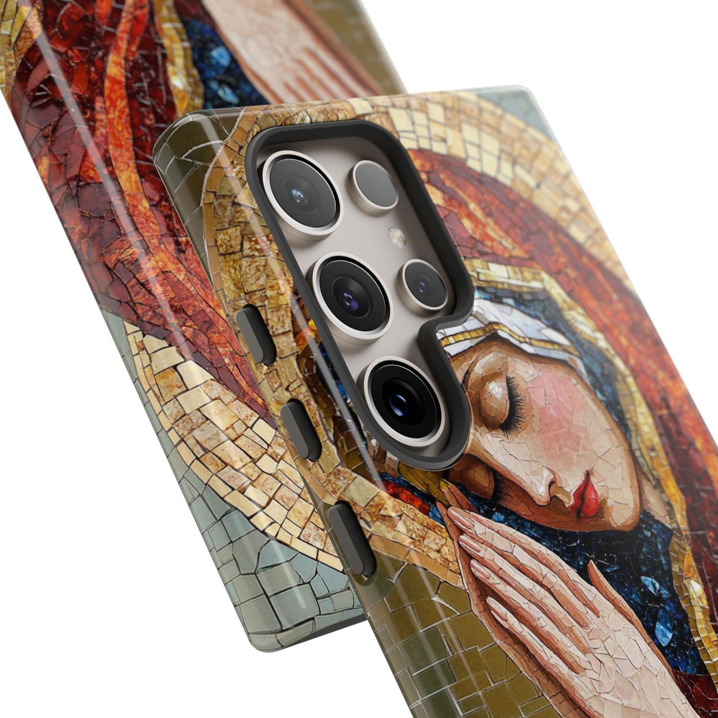 Virgin Mary Phone Case, Catholic Phone Case, Christian Aesthetic Case, Religious iPhone Case, Saint Art Case, Faith Gift