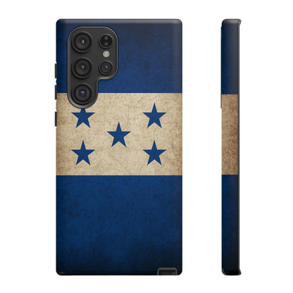Honduras Flag Phone Case | Vintage Honduran Flag iPhone & Samsung Tough Protective Case