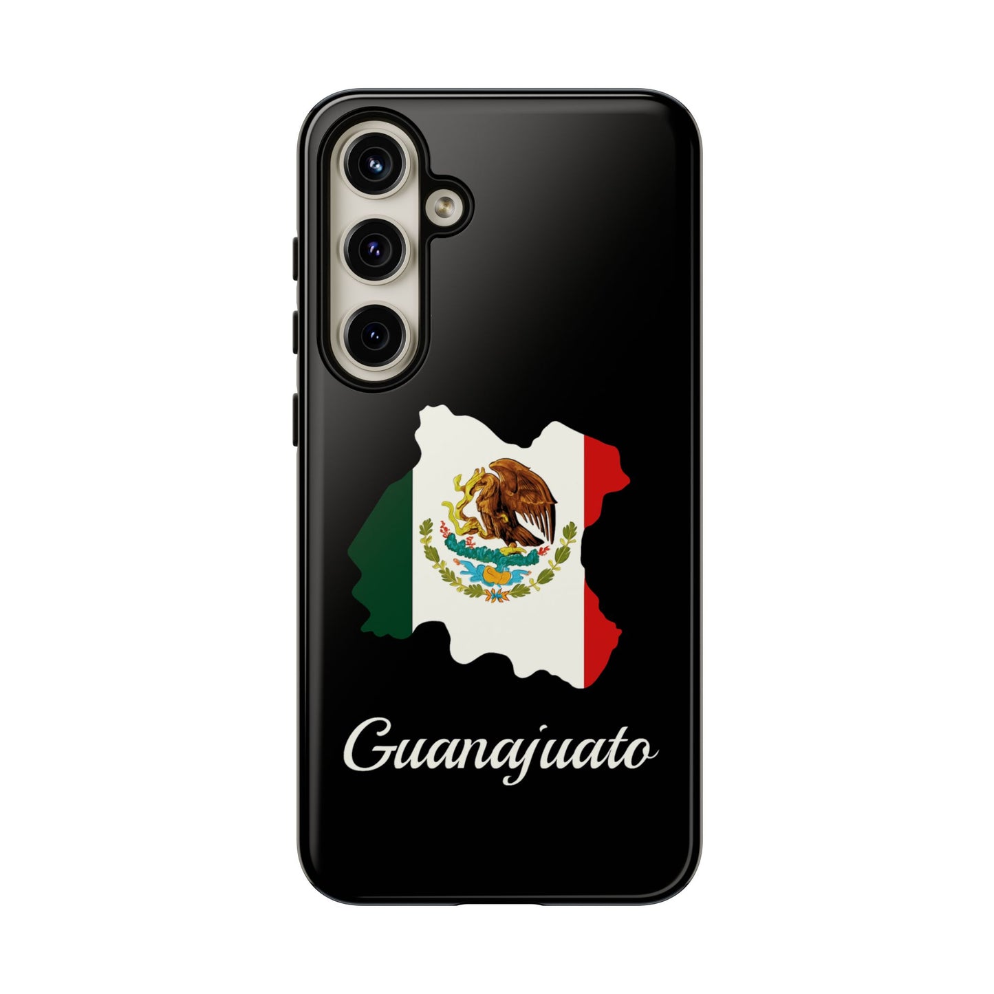 Guanajuato Mexico Flag Map Phone Case | Mexican American Pride Tough Case for iPhone & Samsung