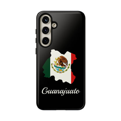 Guanajuato Mexico Flag Map Phone Case | Mexican American Pride Tough Case for iPhone & Samsung