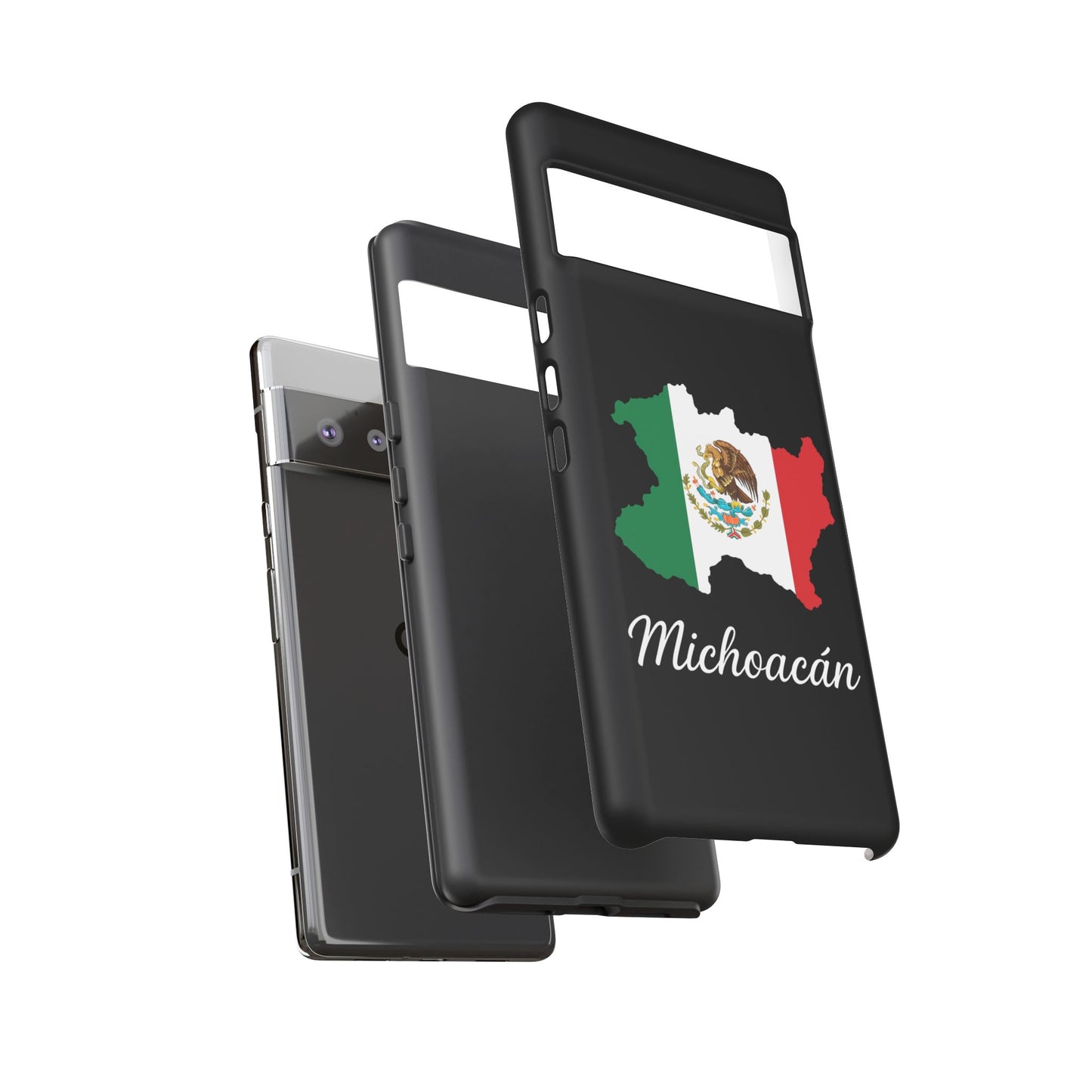 Michoacán Mexico Flag Map Phone Case | Mexican American Pride Tough Case for iPhone & Samsung