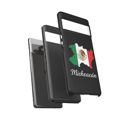 Michoacán Mexico Flag Map Phone Case | Mexican American Pride Tough Case for iPhone & Samsung