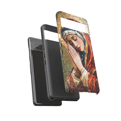 Virgin Mary Phone Case, Catholic Phone Case, Christian Aesthetic Case, Religious iPhone Case, Saint Art Case, Faith Gift