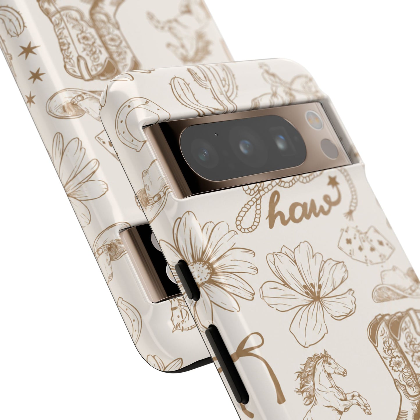 Western Cowgirl Phone Case for iPhone Samsung Galaxy Pixel Tough Case