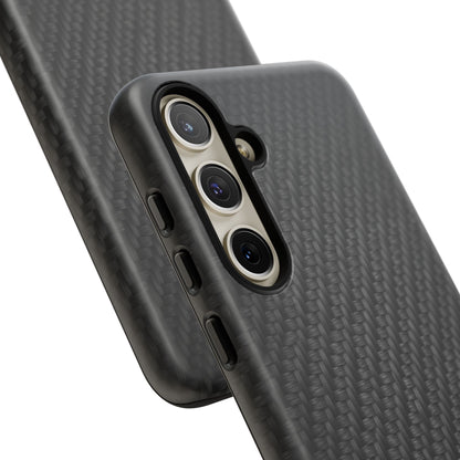 Carbon Fiber Inspired Phone Case – Rugged Slim Protective Tech Case for iPhone & Samsung