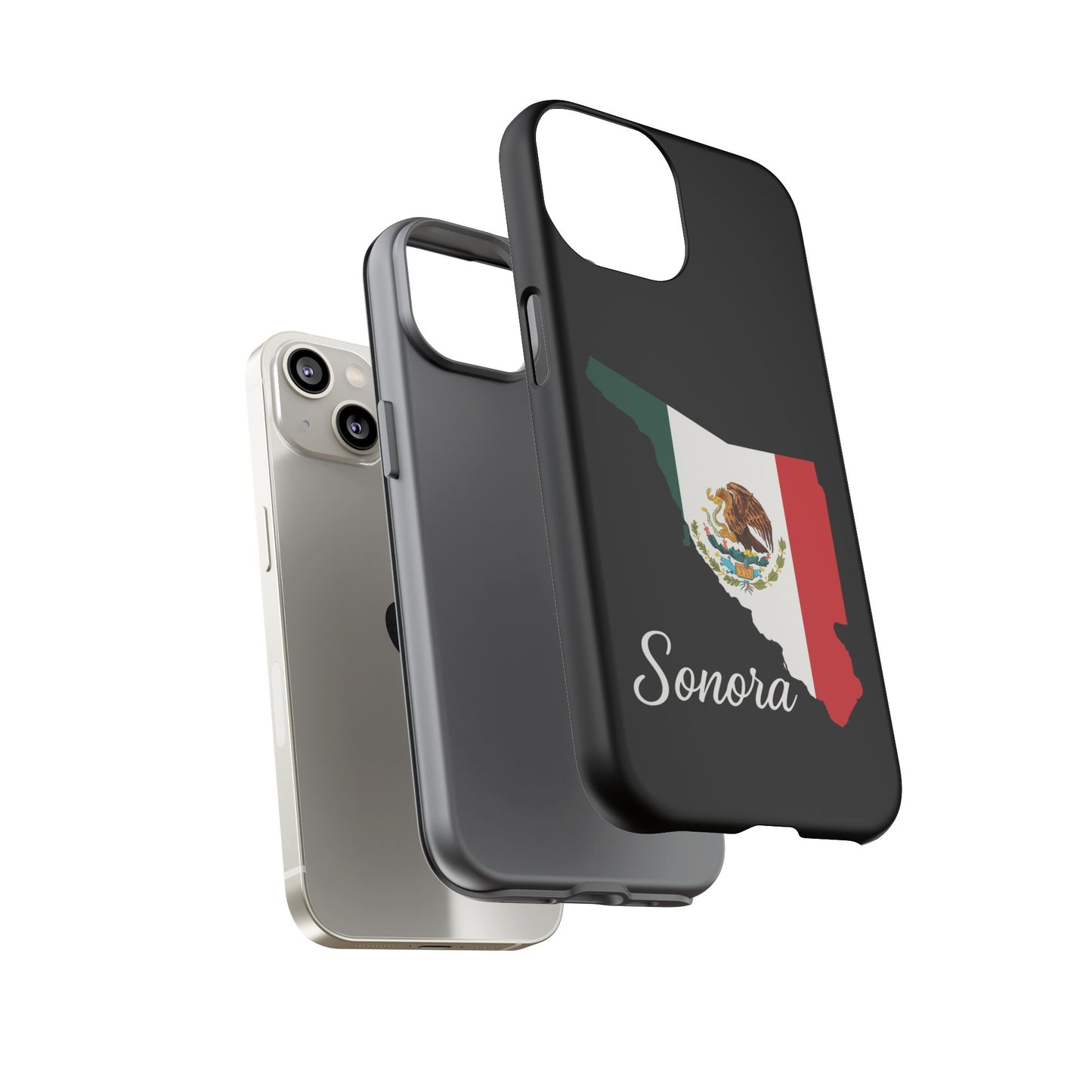 Sonora Mexico Flag Map Phone Case | Mexican American Pride Tough Case for iPhone & Samsung
