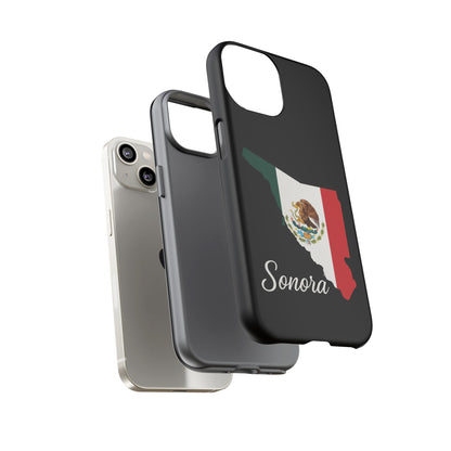 Sonora Mexico Flag Map Phone Case | Mexican American Pride Tough Case for iPhone & Samsung