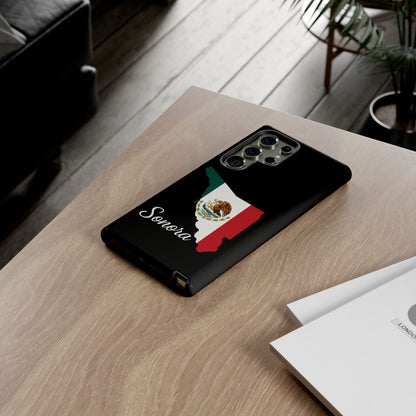 Sonora Mexico Flag Map Phone Case | Mexican American Pride Tough Case for iPhone & Samsung