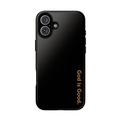 God Is Good Phone Case Minimal Aesthetic Christian Tough Cover