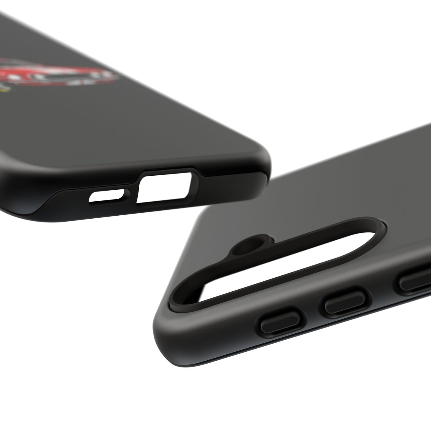 Red Muscle Car Phone Case – Classic Car Racing Tough Protective Case