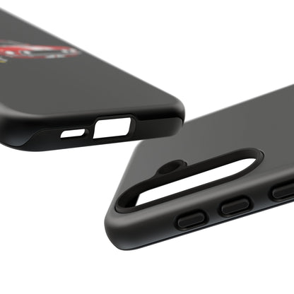 Red Muscle Car Phone Case – Classic Car Racing Tough Protective Case