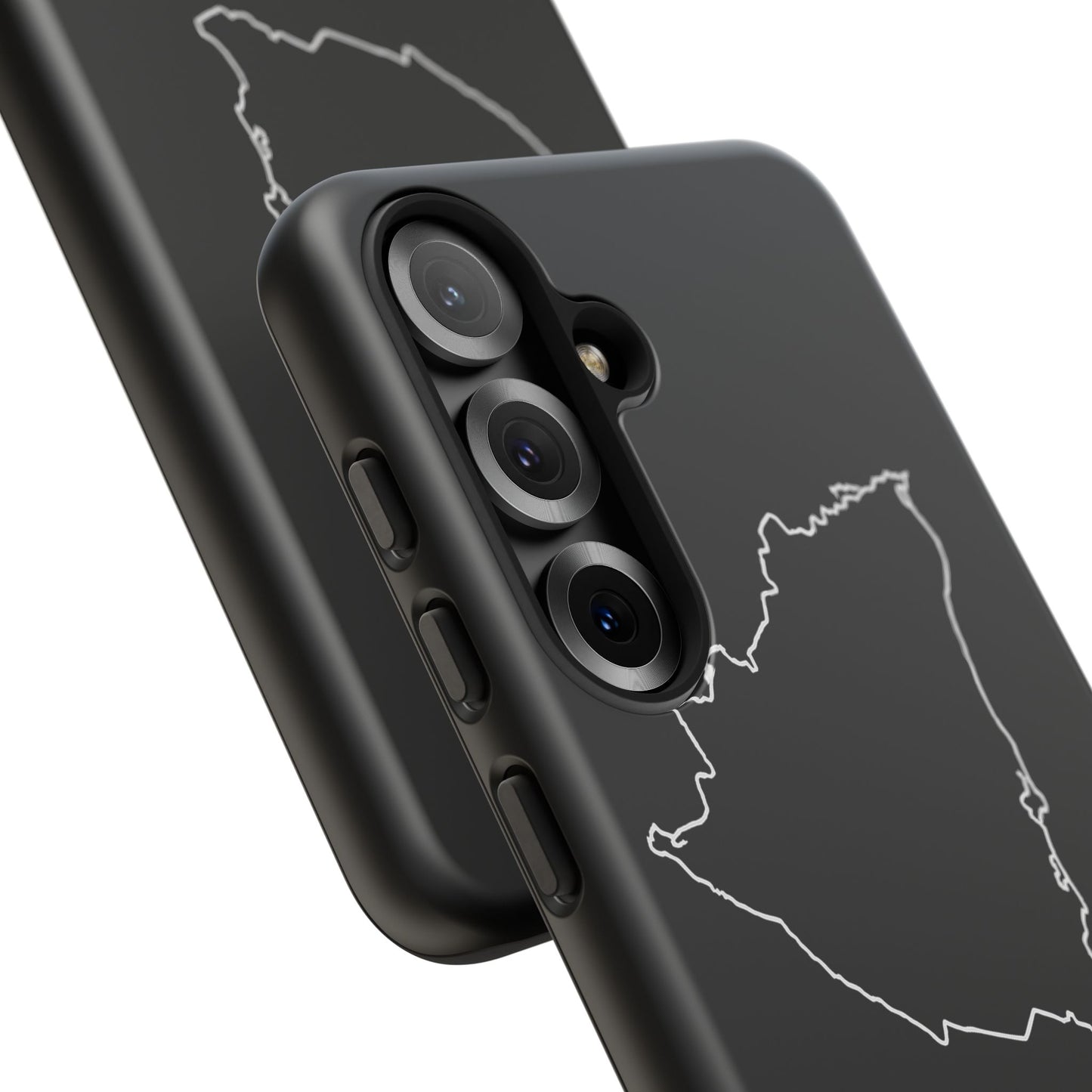 Nicaragua Outline Phone Case – Minimal Country Map Tough Case (iPhone, Samsung, Pixel)