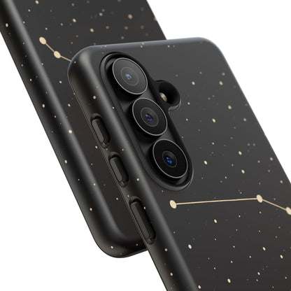 Aries Zodiac Constellation Phone Case – Luxe Gold Celestial Cover