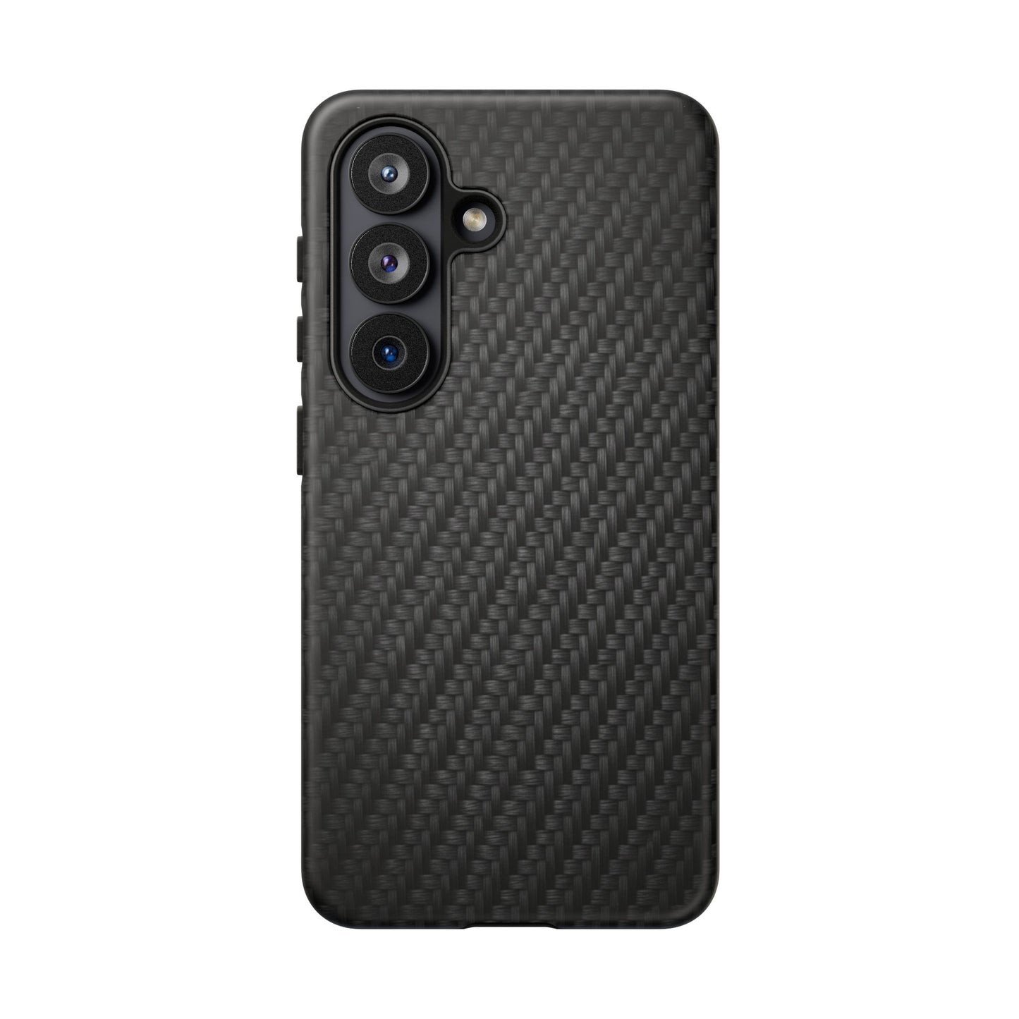 Carbon Fiber Inspired Phone Case – Rugged Slim Protective Tech Case for iPhone & Samsung
