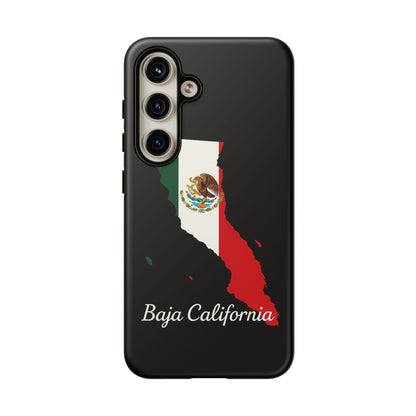 Baja California Mexico Flag Map Phone Case | Mexican American Pride Tough Case for iPhone & Samsung