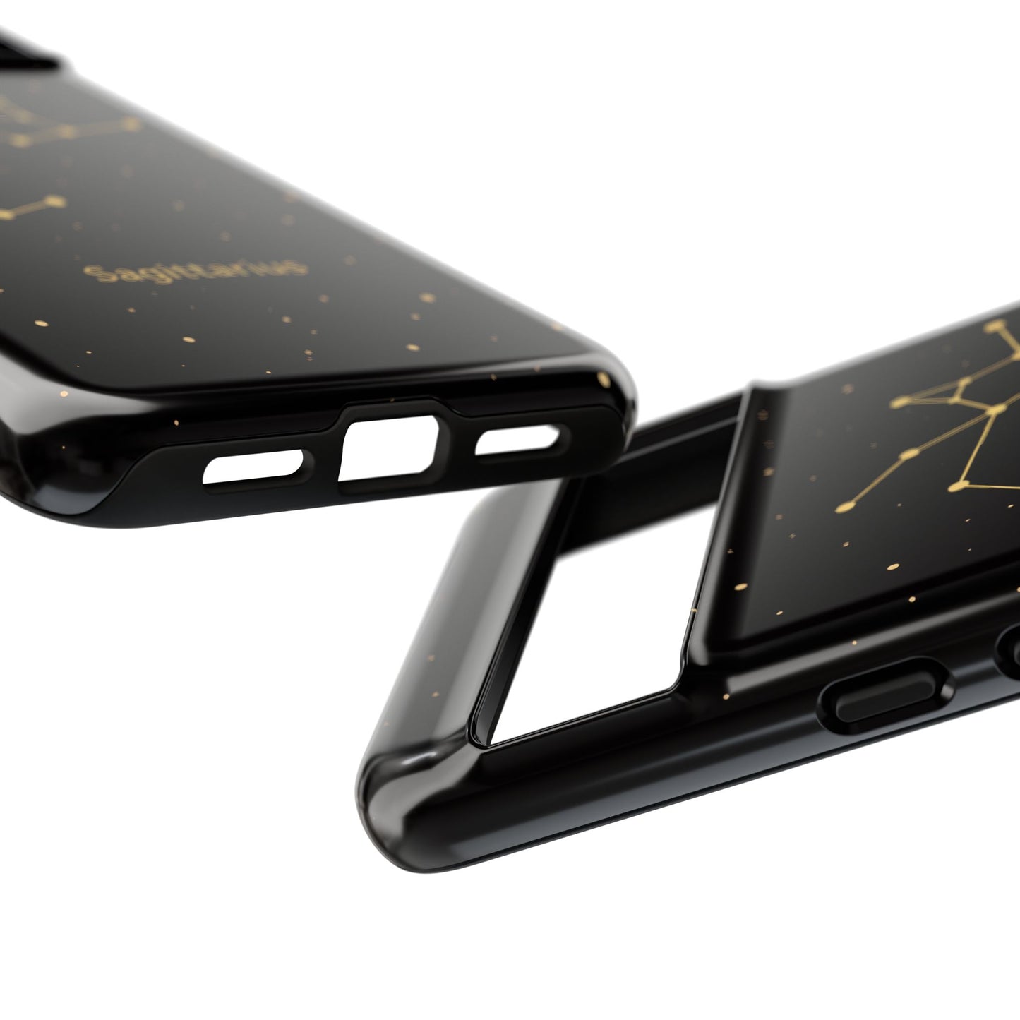 Sagittarius Zodiac Constellation Phone Case – Luxe Gold Celestial Cover