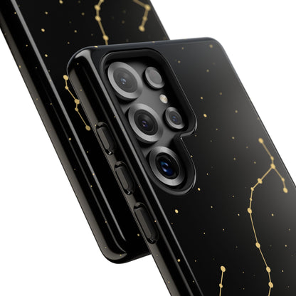 Scorpio Zodiac Constellation Phone Case – Luxe Gold Celestial Cover