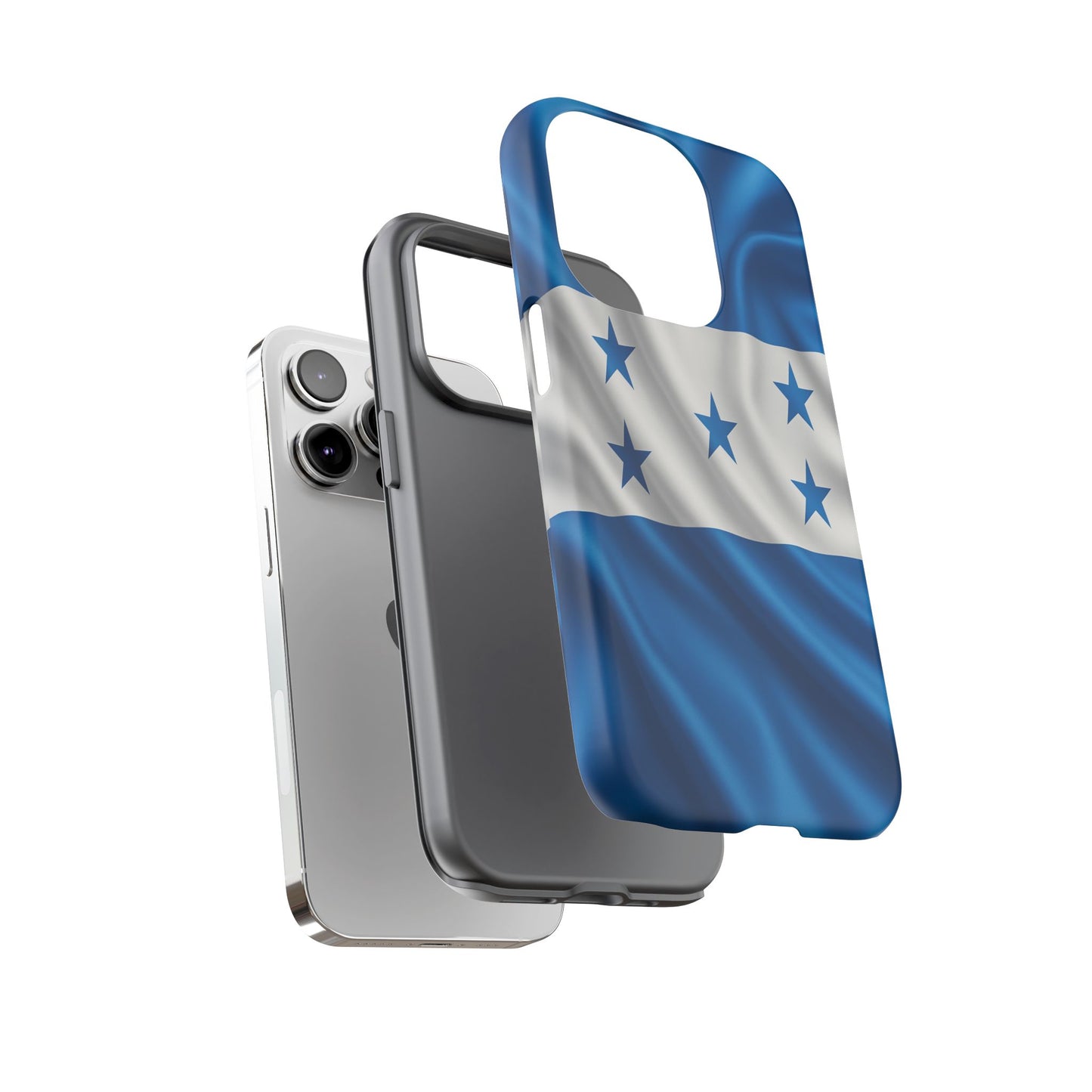 Honduras Flag Phone Case | Honduran Pride Blue & White Flag iPhone & Samsung Tough Protective Case