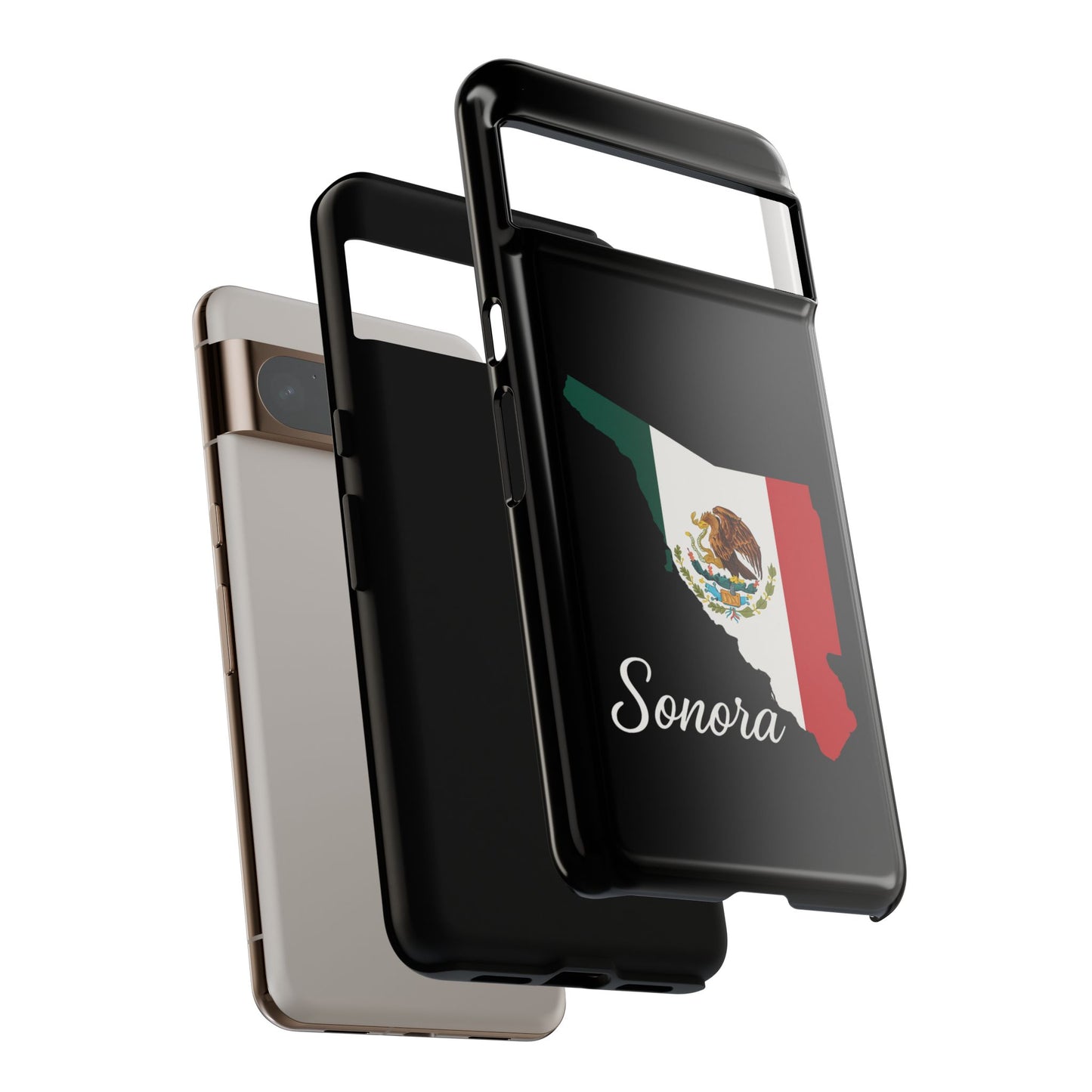 Sonora Mexico Flag Map Phone Case | Mexican American Pride Tough Case for iPhone & Samsung