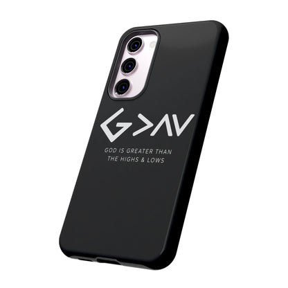God Is Greater Than The Highs & Lows G>∧∨ Christian Phone Case