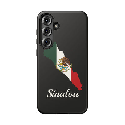 Sinaloa Mexico Flag Map Phone Case | Mexican American Pride Tough Case for iPhone & Samsung
