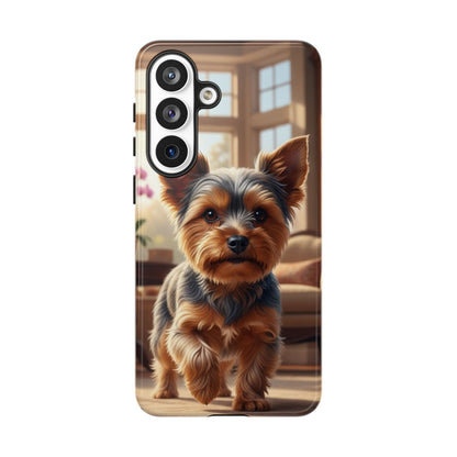 Yorkshire Terrier Phone Case – Cute Yorkie Puppy Tough Case (iPhone, Samsung, Pixel)