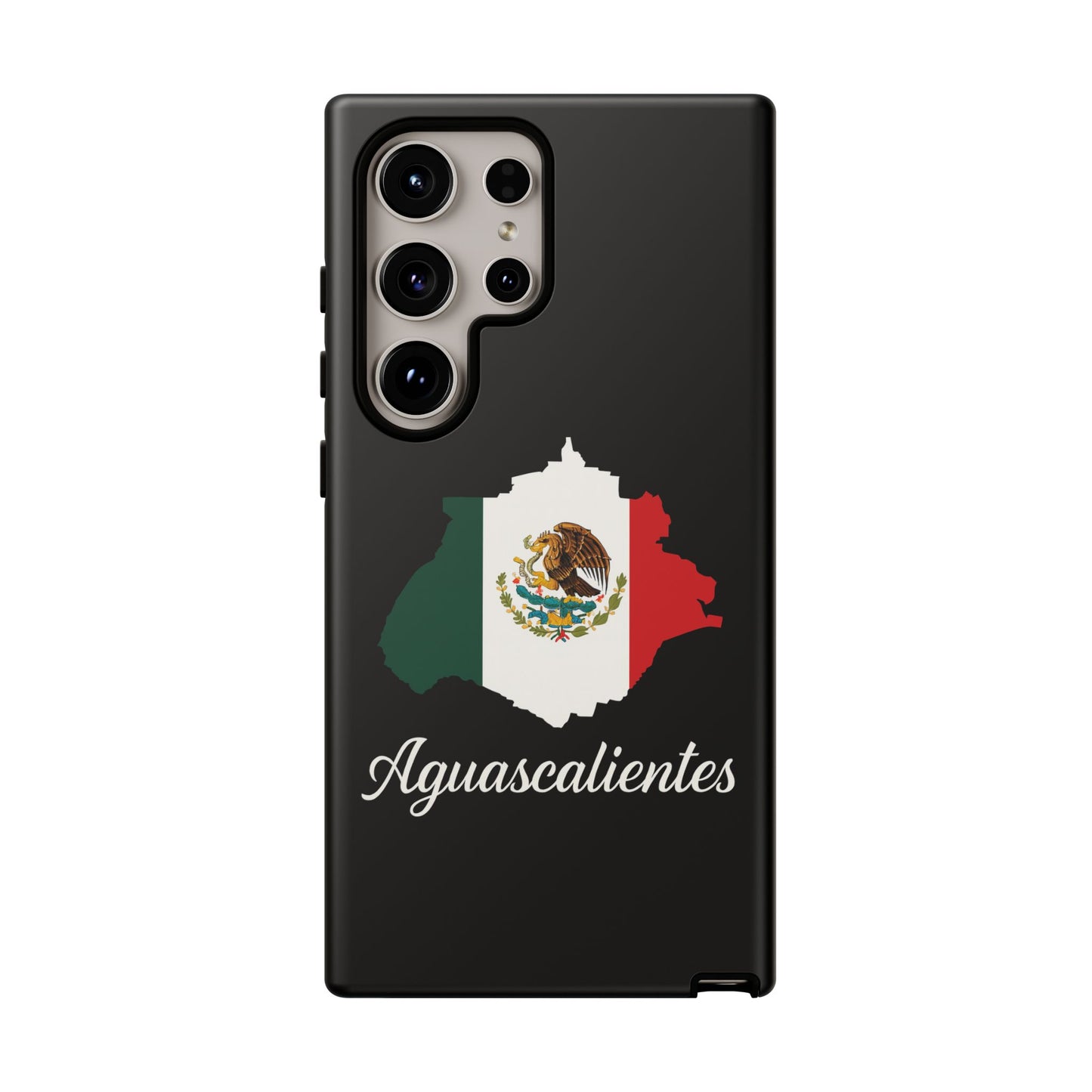 Aguascalientes Mexico Flag Map Phone Case | Mexican American Pride Tough Case for iPhone & Samsung