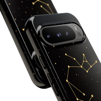 Sagittarius Zodiac Constellation Phone Case – Luxe Gold Celestial Cover