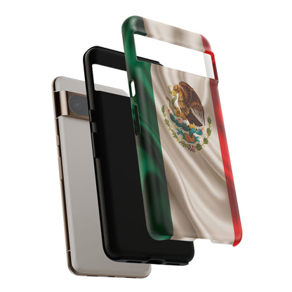 Mexico Flag Phone Case | Mexican Pride iPhone & Samsung Case | Tricolor Aesthetic Tough Protective Cover