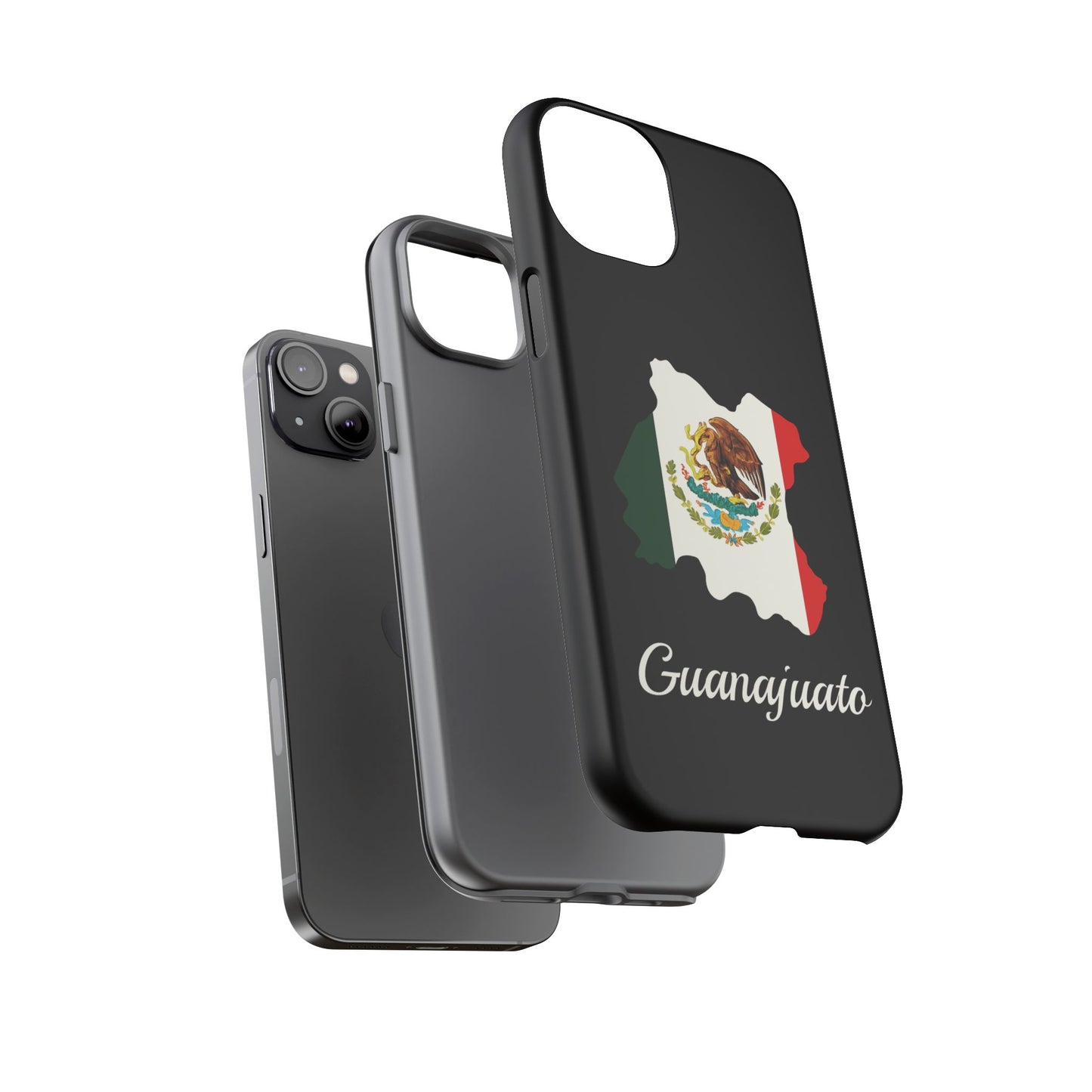 Guanajuato Mexico Flag Map Phone Case | Mexican American Pride Tough Case for iPhone & Samsung