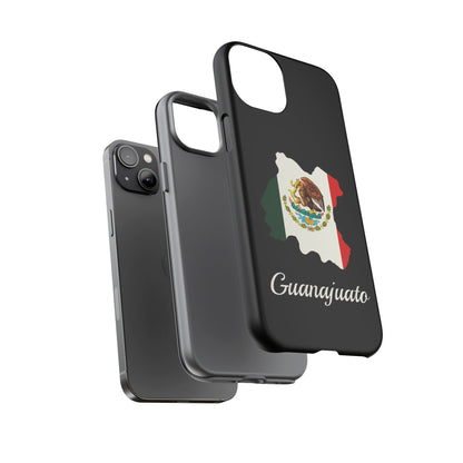 Guanajuato Mexico Flag Map Phone Case | Mexican American Pride Tough Case for iPhone & Samsung