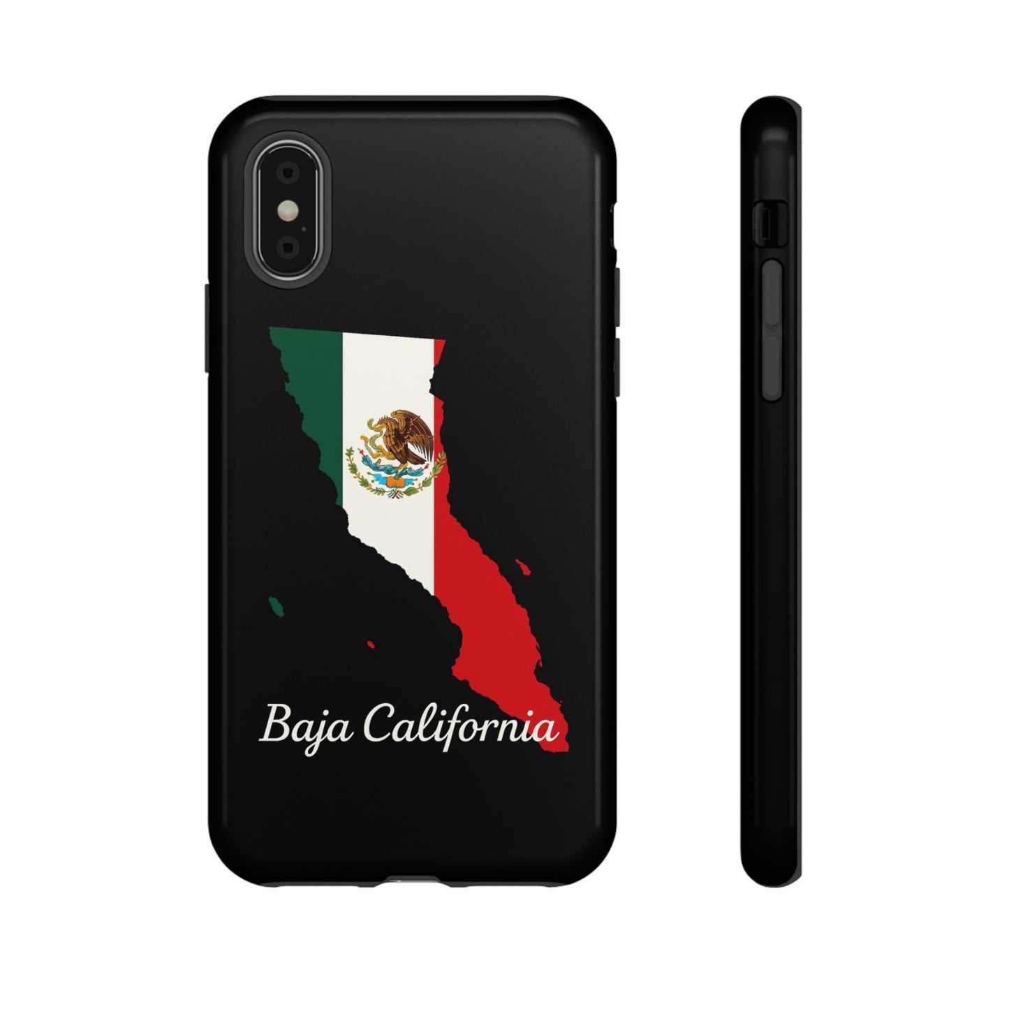 Baja California Mexico Flag Map Phone Case | Mexican American Pride Tough Case for iPhone & Samsung