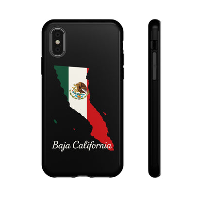 Baja California Mexico Flag Map Phone Case | Mexican American Pride Tough Case for iPhone & Samsung