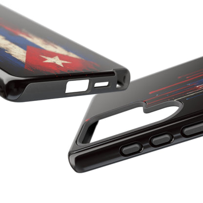 Cuban Flag Phone Case | Cuba Flag Tough Case | Patriotic Cuban Pride iPhone Samsung Protective Cover