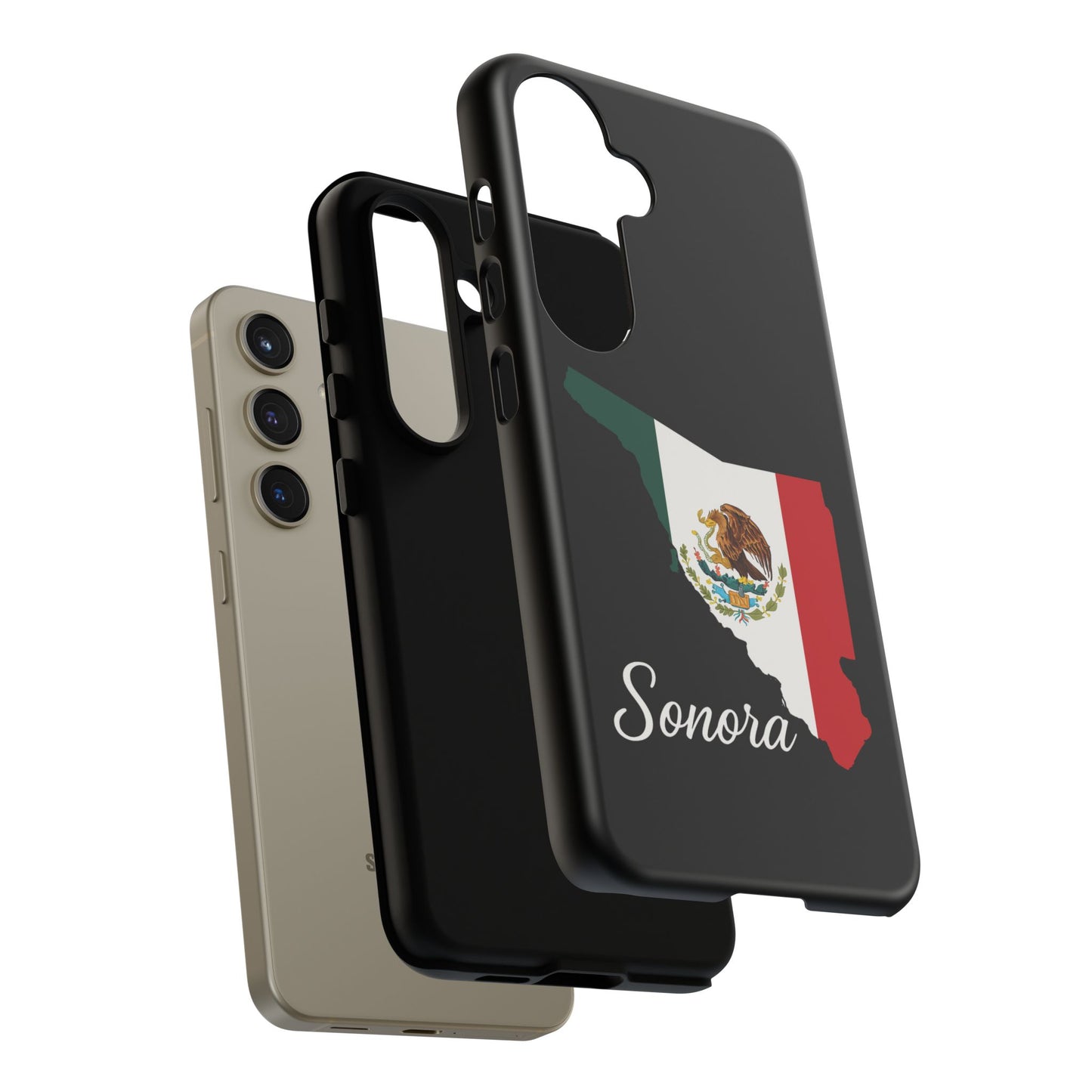 Sonora Mexico Flag Map Phone Case | Mexican American Pride Tough Case for iPhone & Samsung
