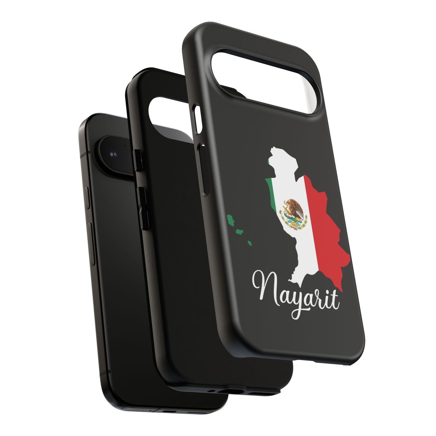 Nayarit Mexico Flag Map Phone Case | Mexican American Pride Tough Case for iPhone & Samsung