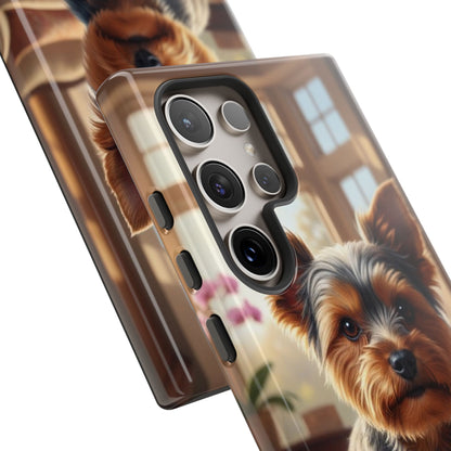 Yorkshire Terrier Phone Case – Cute Yorkie Puppy Tough Case (iPhone, Samsung, Pixel)
